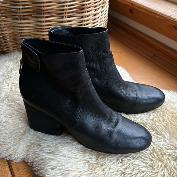 Eileen Fisher Leather Boots - Picture 3 of 11